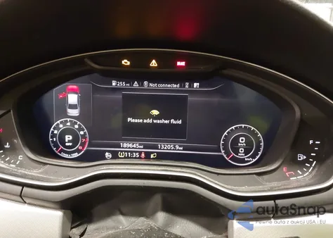 2017 Audi A4 2.0T Premium z USA, uszkodzony, nr VIN WAUENAF41HN006358